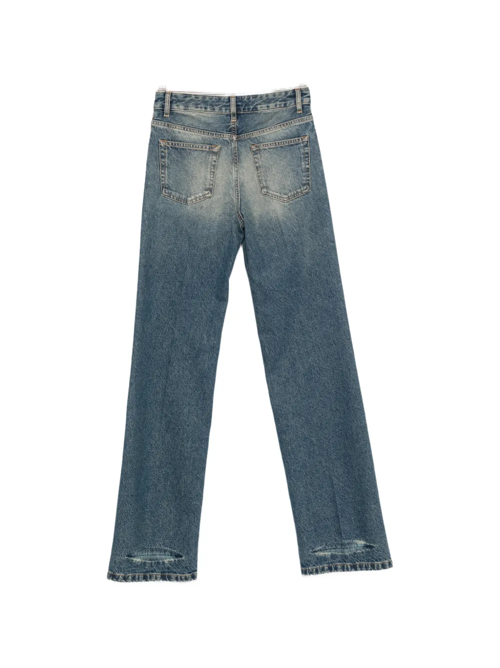 Ann Demeulemeester Jeans met vervaagd effect Blauw