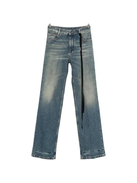 Ann Demeulemeester faded-effect jeans