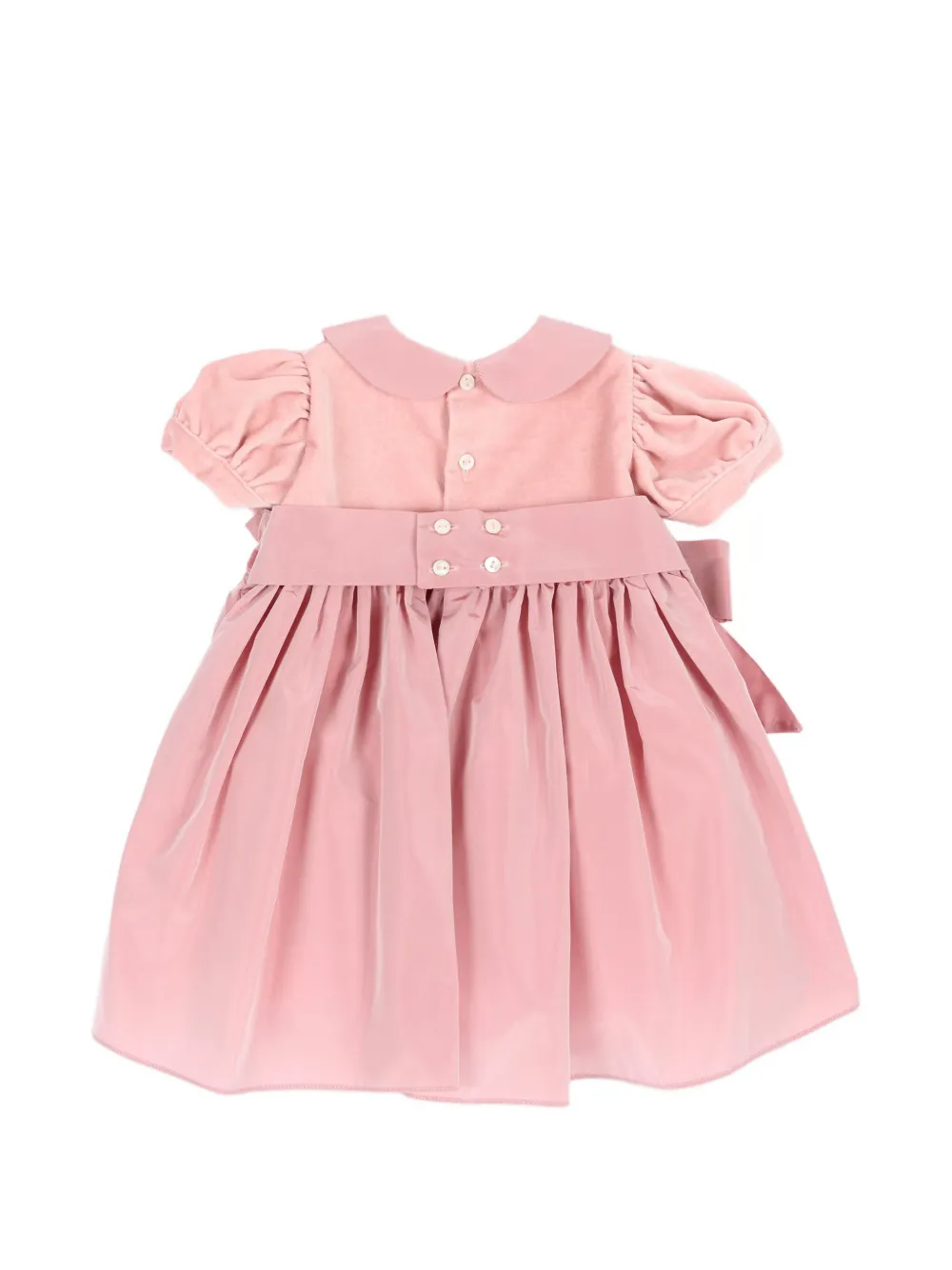 Mariella Ferrari Jurk met ruches en strikdetail Roze