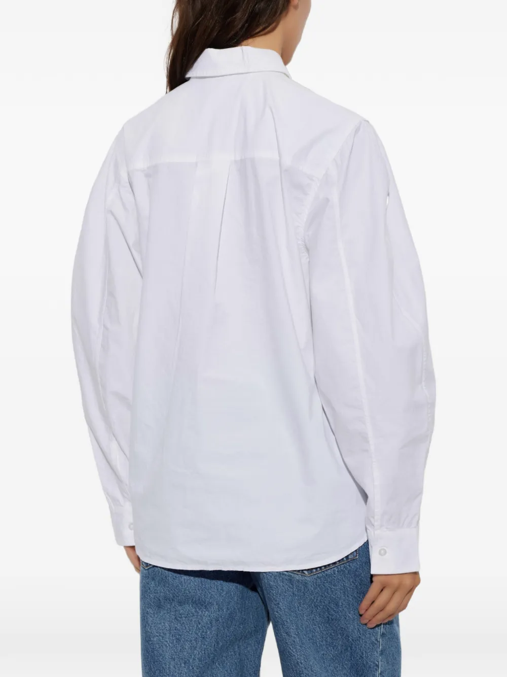 ROTATE BIRGER CHRISTENSEN Oversized blouse Wit
