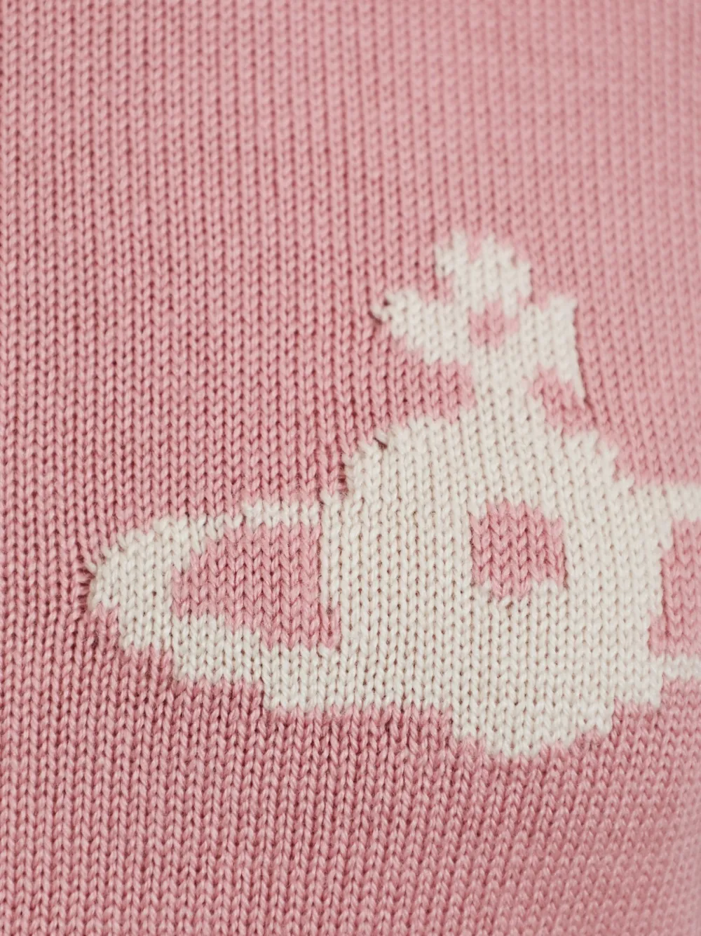 Vivienne Westwood Trui met ronde hals en Orb-patroon Roze