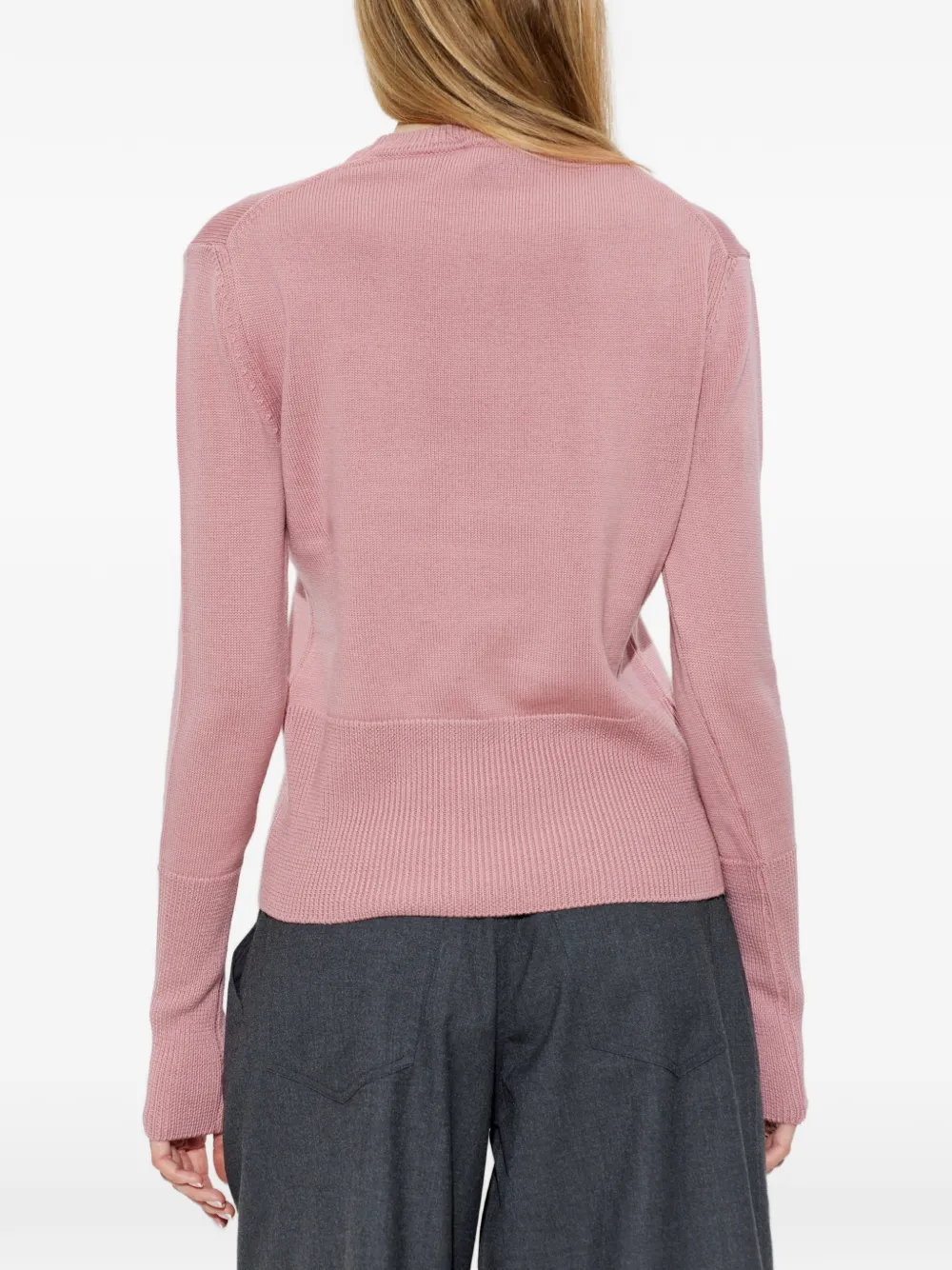 Vivienne Westwood Trui met ronde hals en Orb-patroon Roze