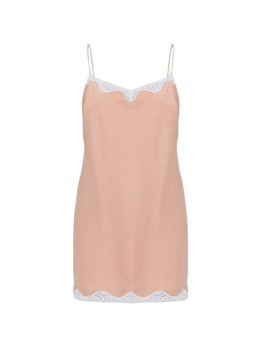 Posse Tabitha lace-trim mini dress