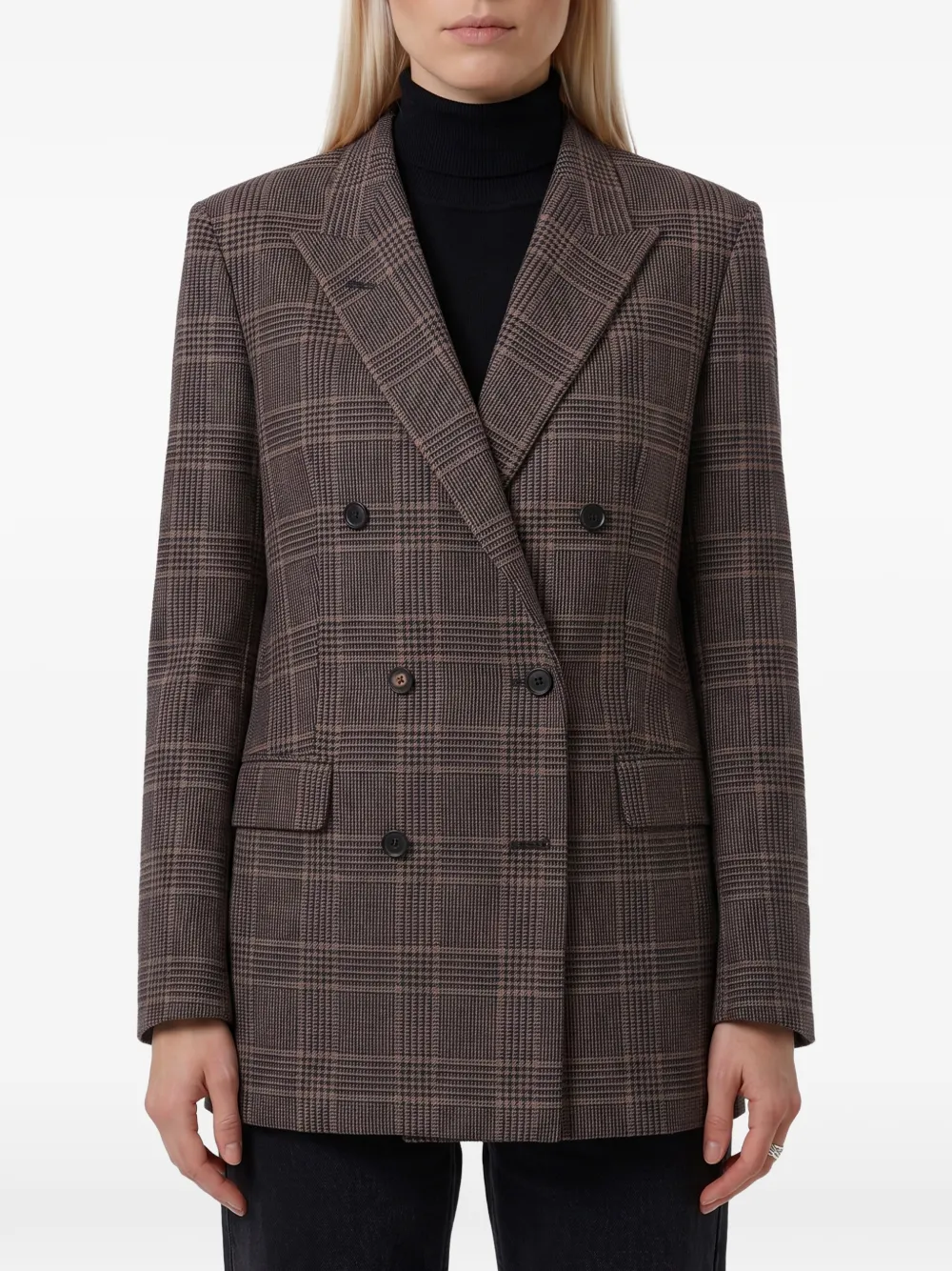 Tagliatore Jasmine double-breasted jacket - Braun