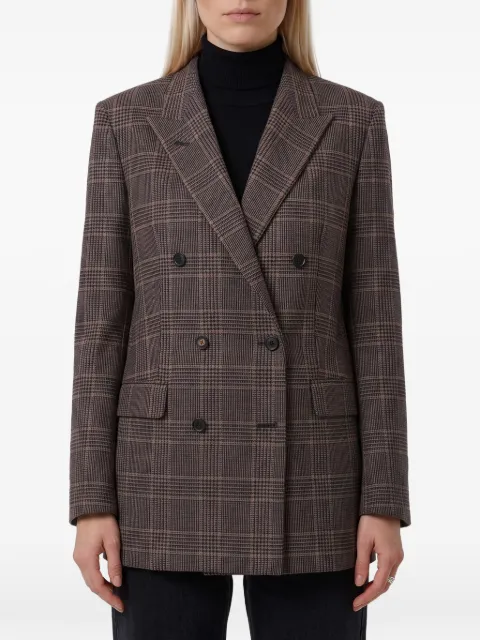 Tagliatore double-breasted Glen check blazer