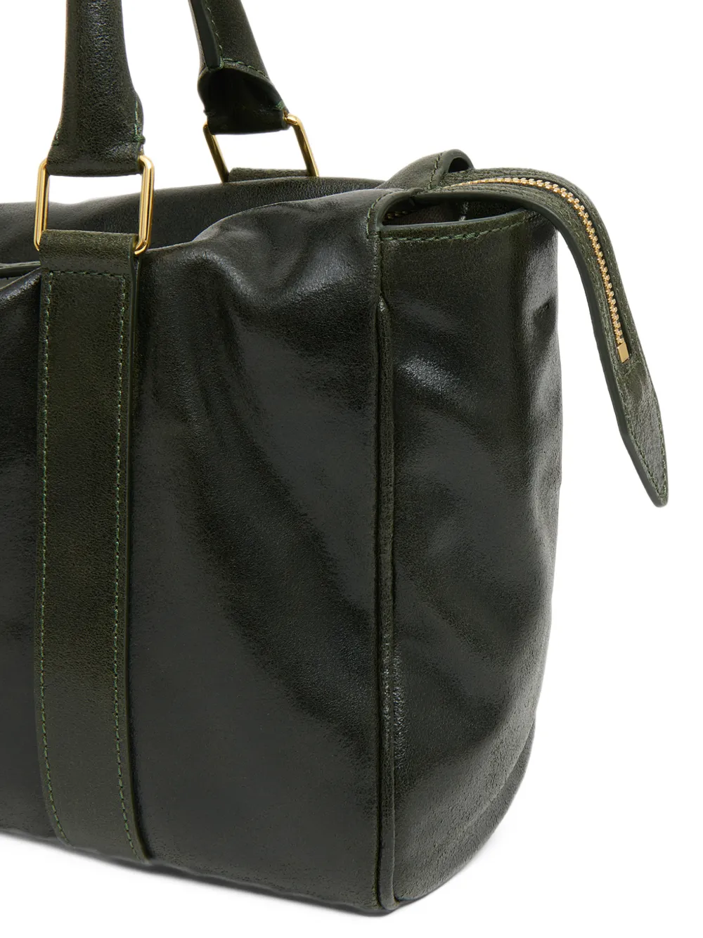 Mansur Gavriel Onda leather satchel bag Groen