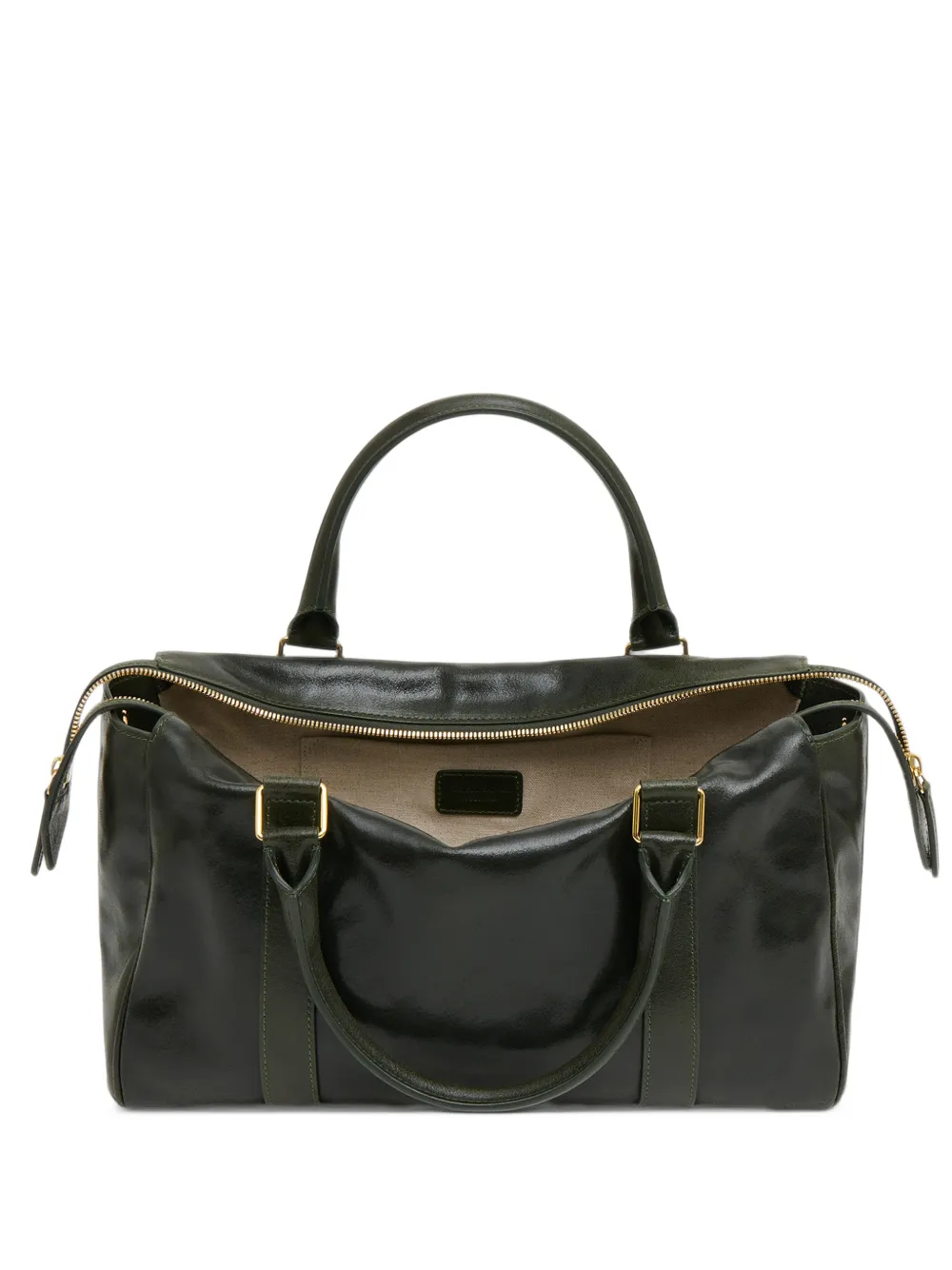 Mansur Gavriel Onda leather satchel bag - Vert Mansur Gavriel Onda leather satchel bag - Vert
