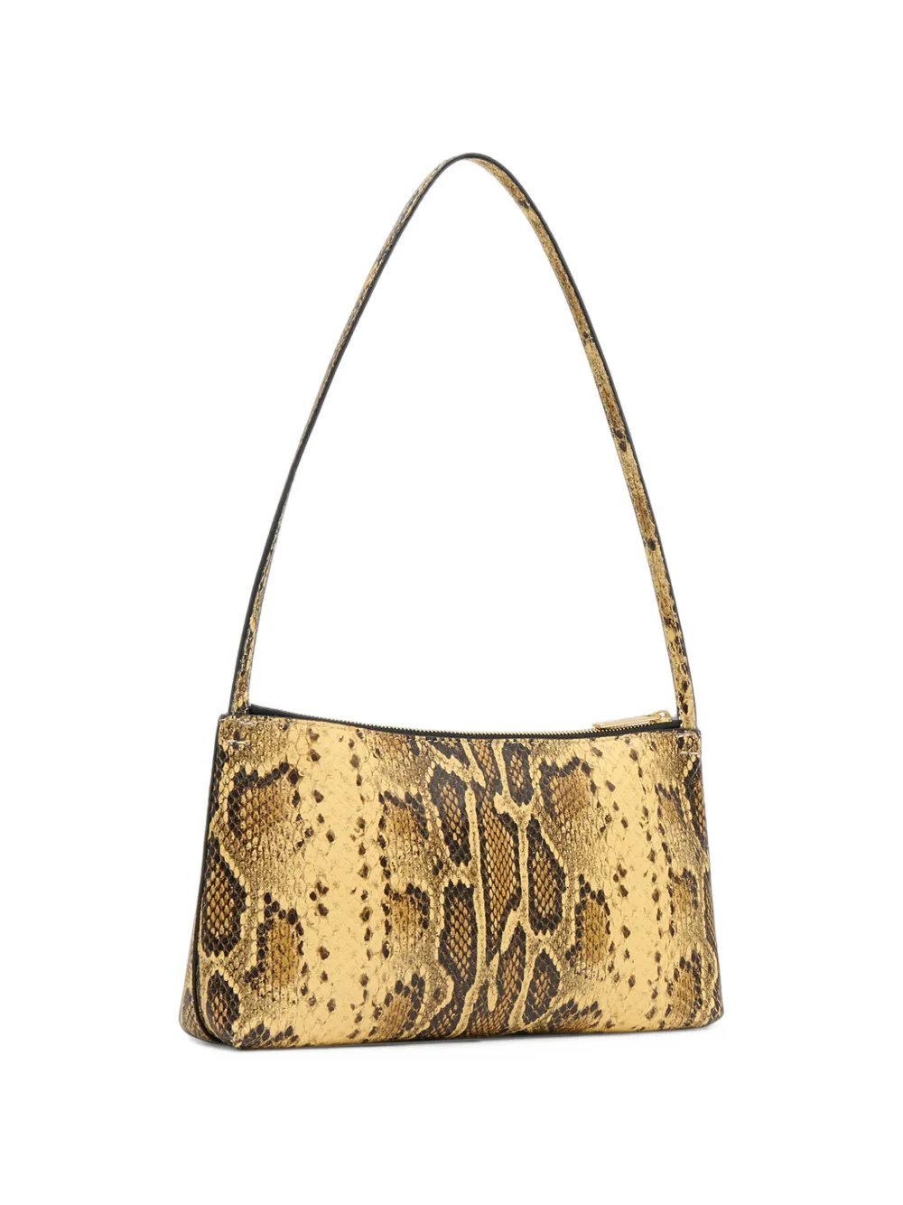 Mansur Gavriel Gaia snake-effect shoulder bag Geel
