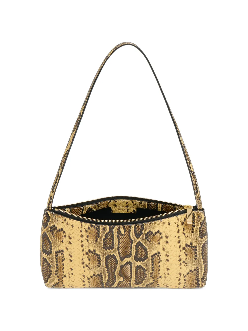 Mansur Gavriel Gaia snake-effect shoulder bag Geel
