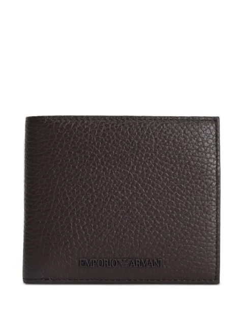 Emporio Armani cartera granulada