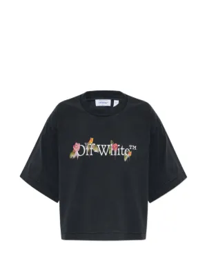 Alexander Wang Oversized Graphic Tee | Black | FARFETCH