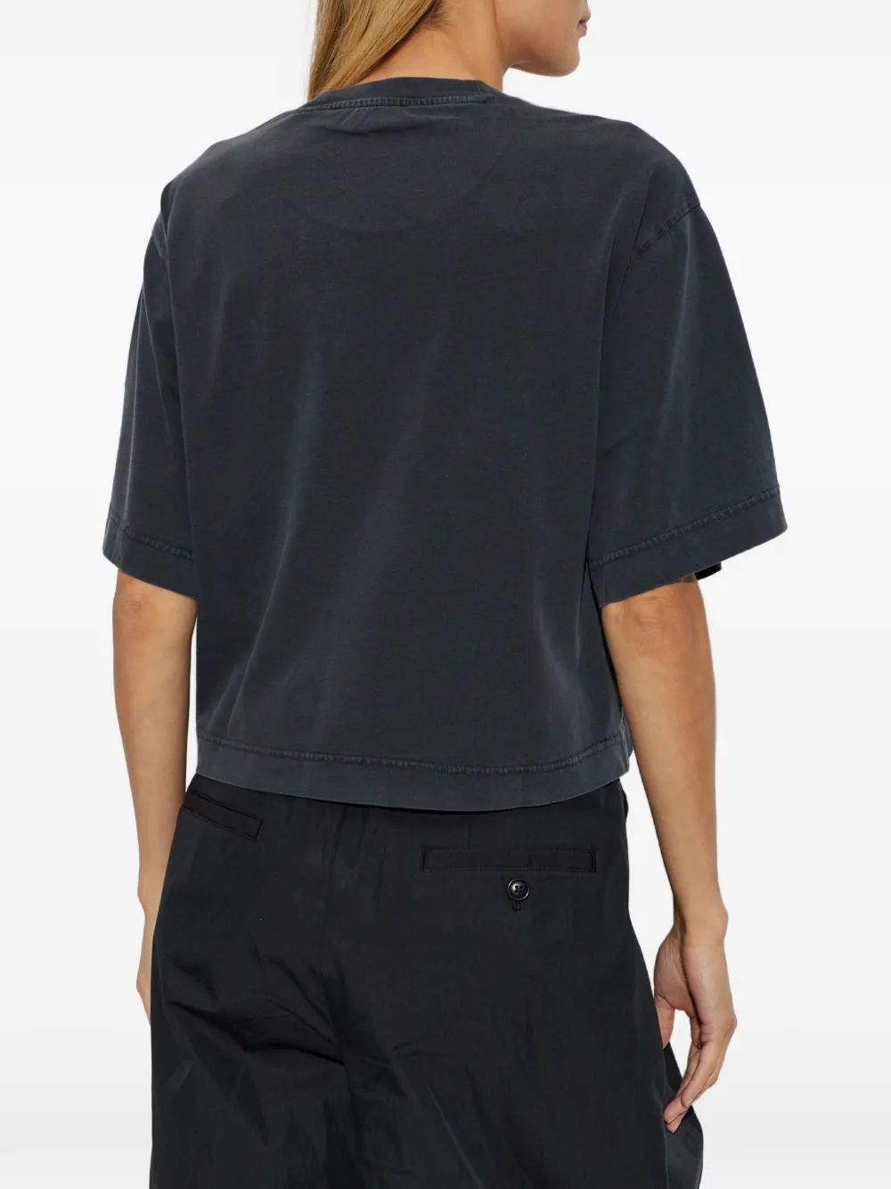 Off-White T-shirt met logoprint Grijs
