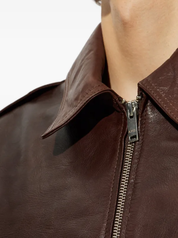 A.P.C. Gael Jacket | Brown | FARFETCH