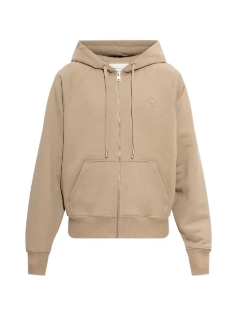 AMI Paris Ami de Coeur zip-up hoodie
