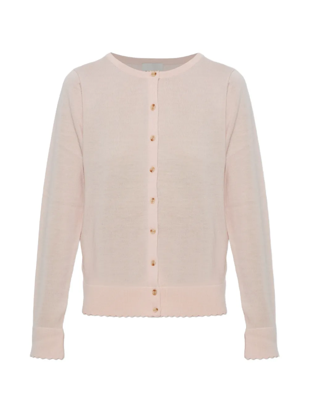Posse Maisie scalloped-edge cardigan - Rosa