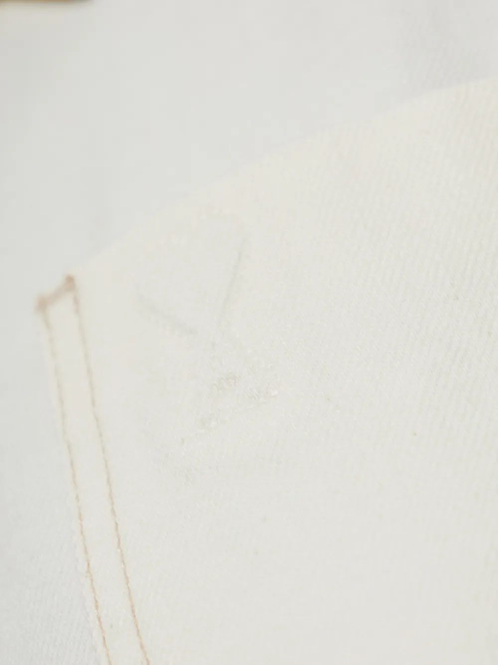 AMI Paris Blouse met logo Beige