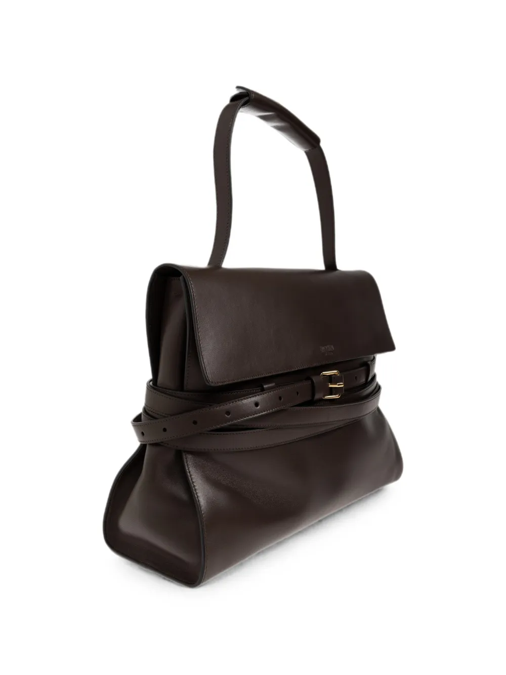 Moschino Tie Me shopper met gesp-detail Bruin