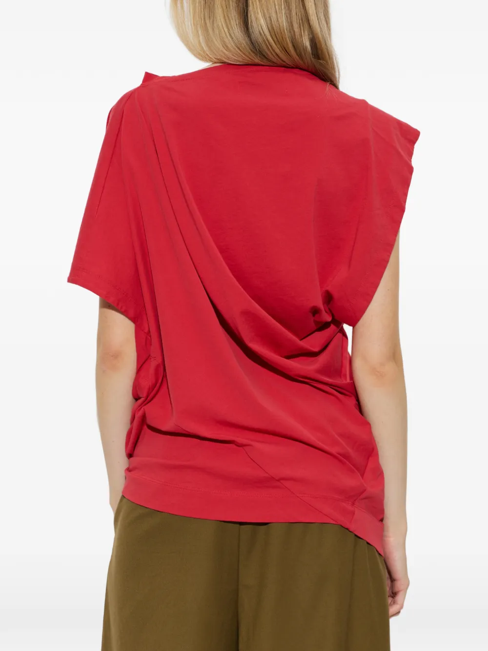 Vivienne Westwood Oversized Hebo top Rood