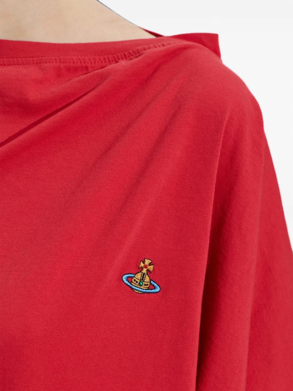 Vivienne Westwood Oversized Hebo top Rood