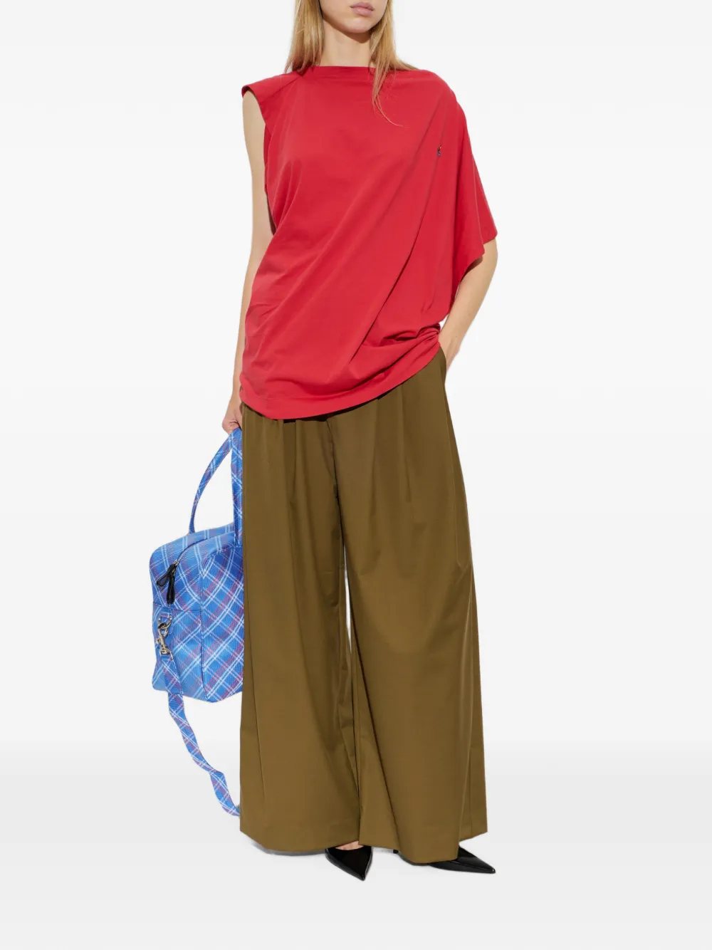 Vivienne Westwood Oversized Hebo top Rood