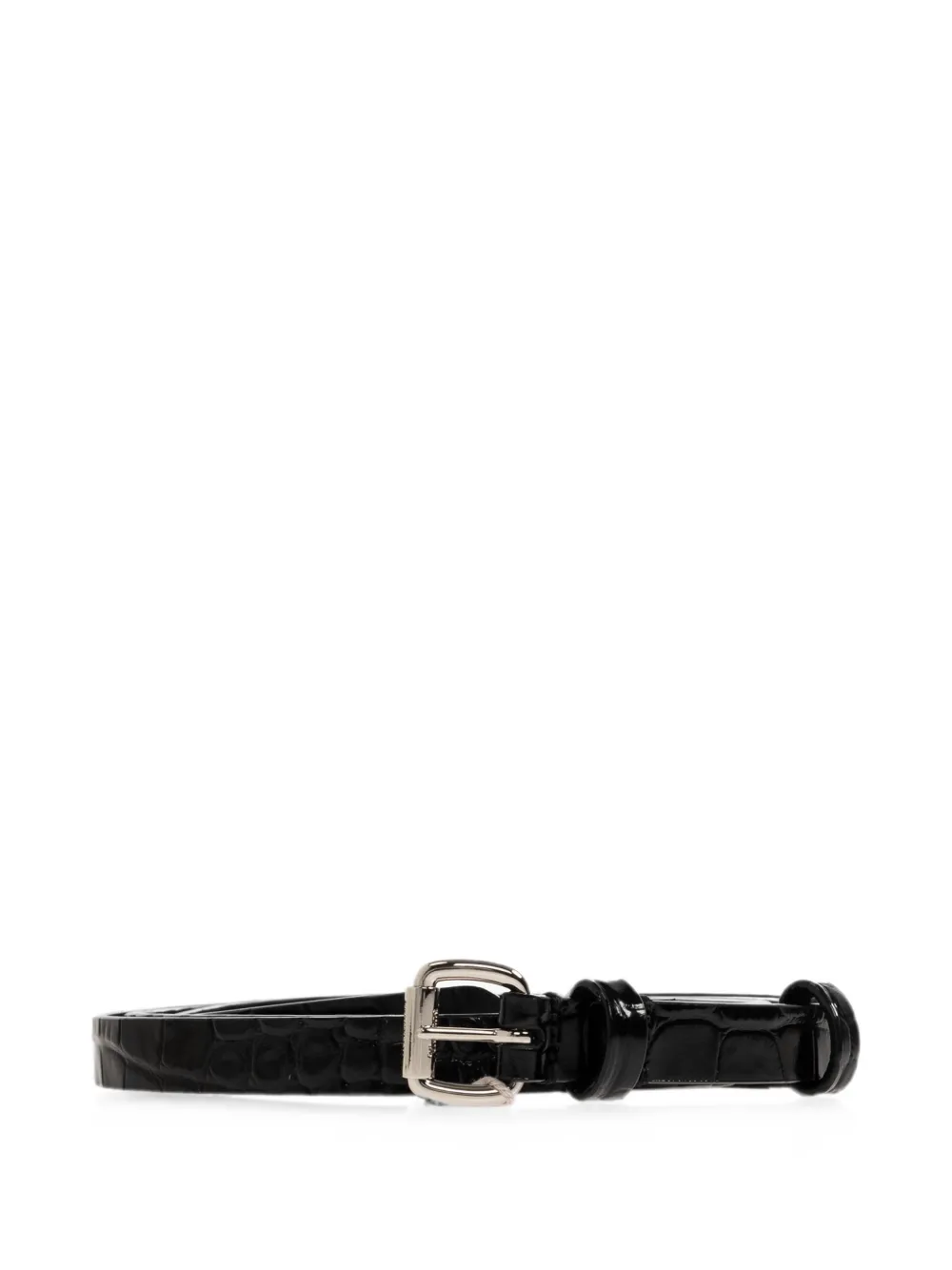 Vivienne Westwood mini Alex Orb stud belt - Nero