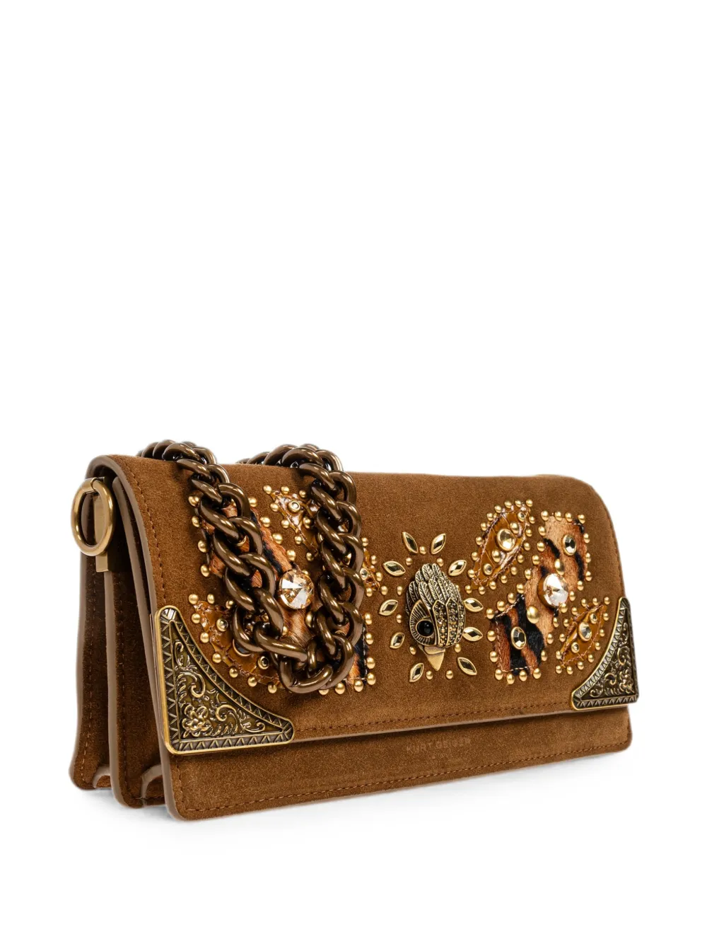 Kurt Geiger London Sloane Soft schoudertas Bruin