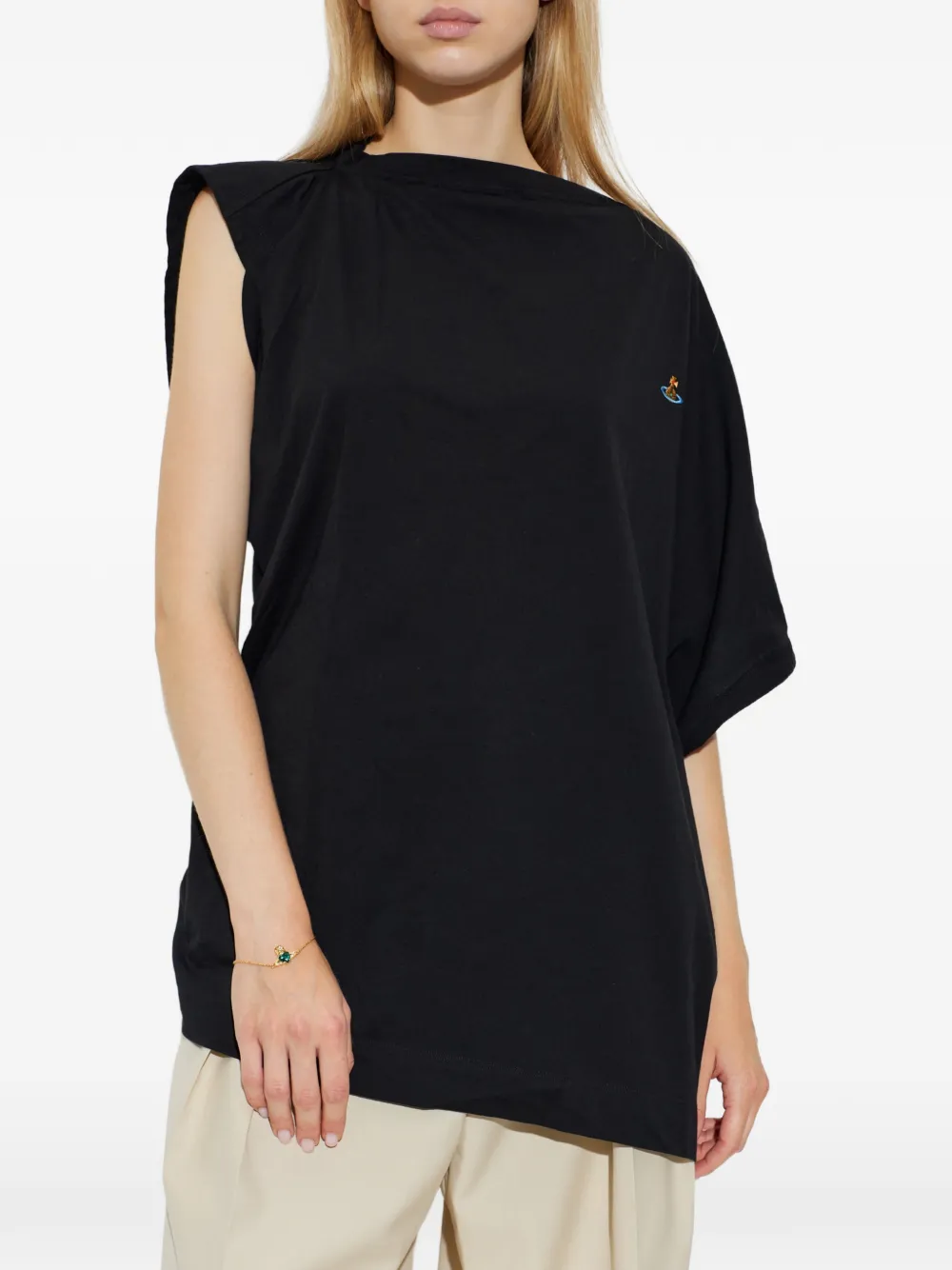 Vivienne Westwood Oversized Hebo top Zwart