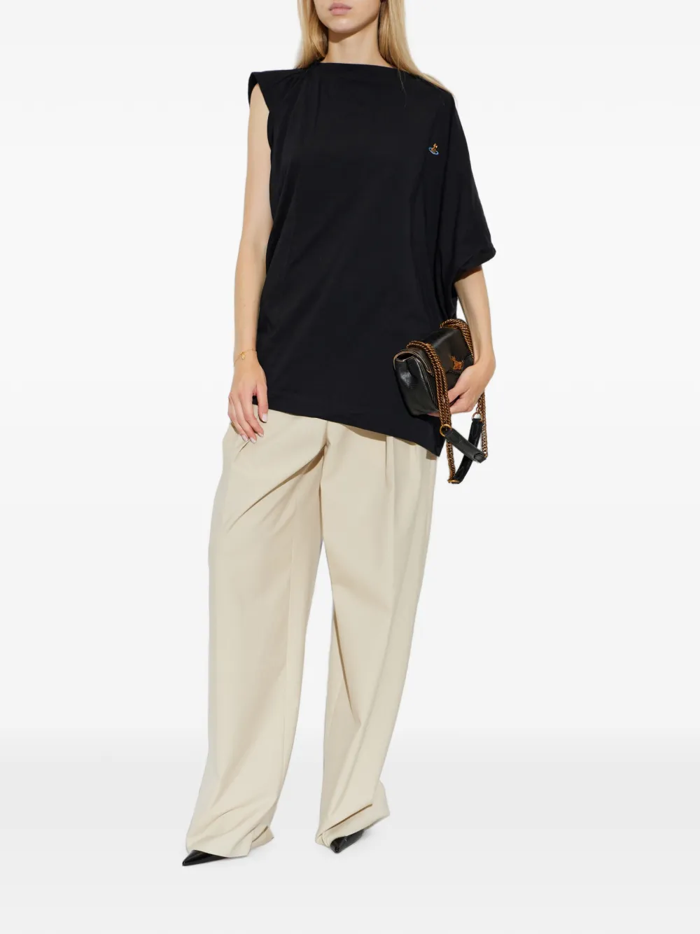 Vivienne Westwood Oversized Hebo top Zwart