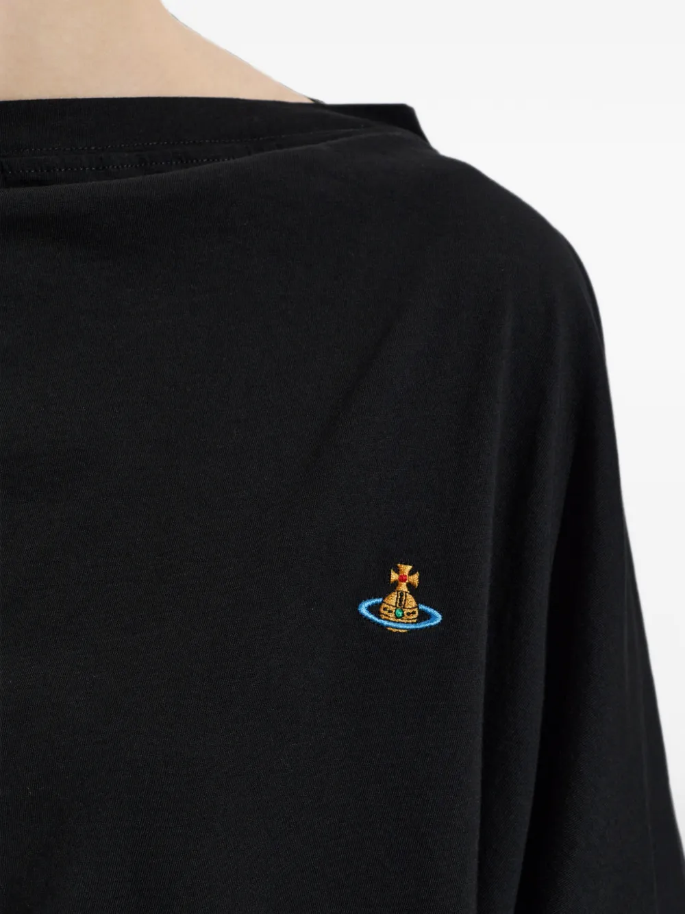 Vivienne Westwood Oversized Hebo top Zwart
