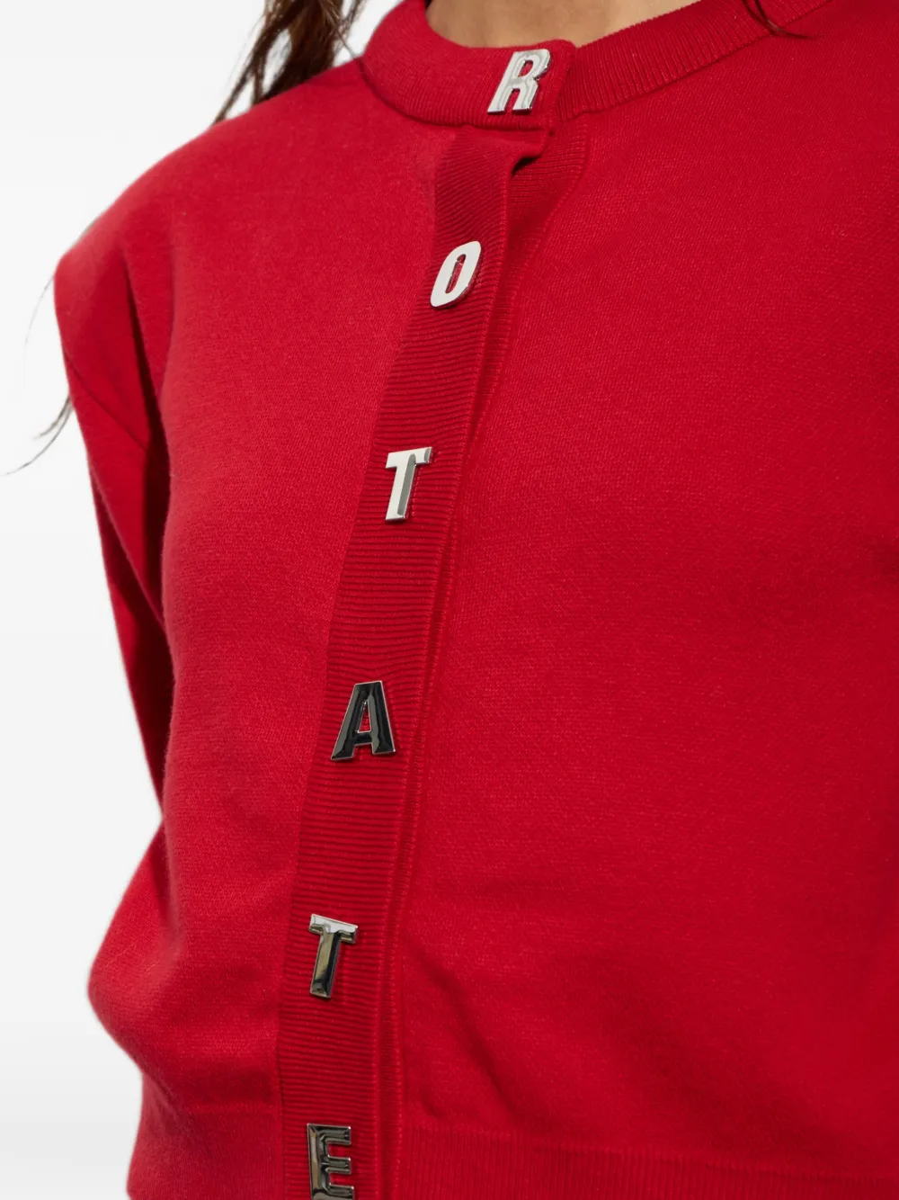 ROTATE BIRGER CHRISTENSEN Gebreid vest Rood