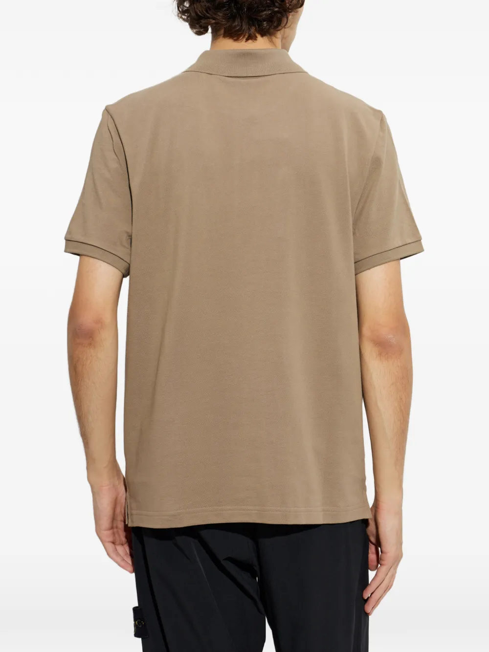 Moose Knuckles Everett poloshirt Bruin