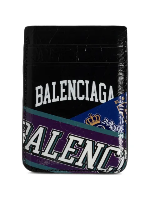Balenciaga cash magnet card holder