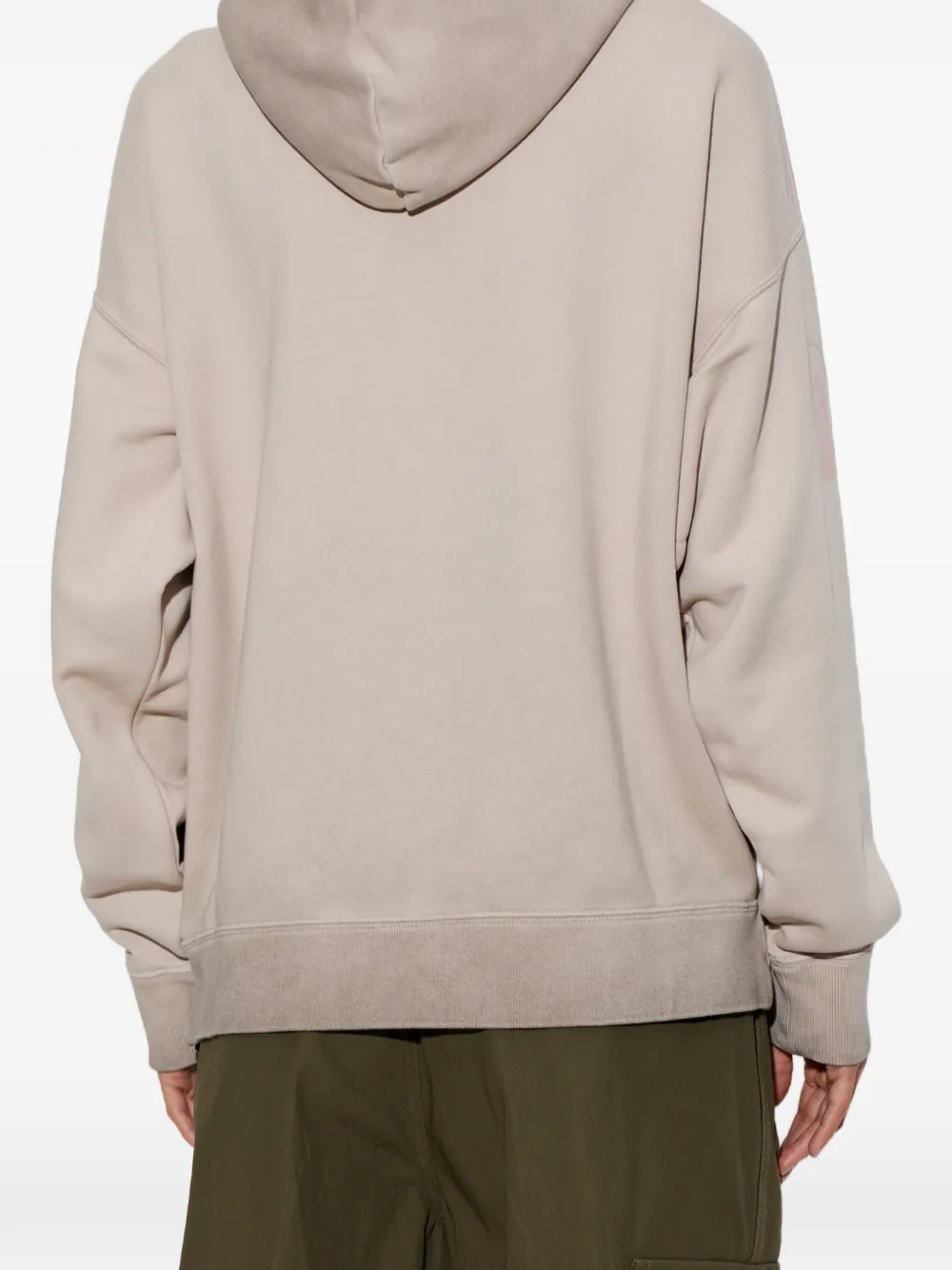 Off-White Oversized hoodie Beige