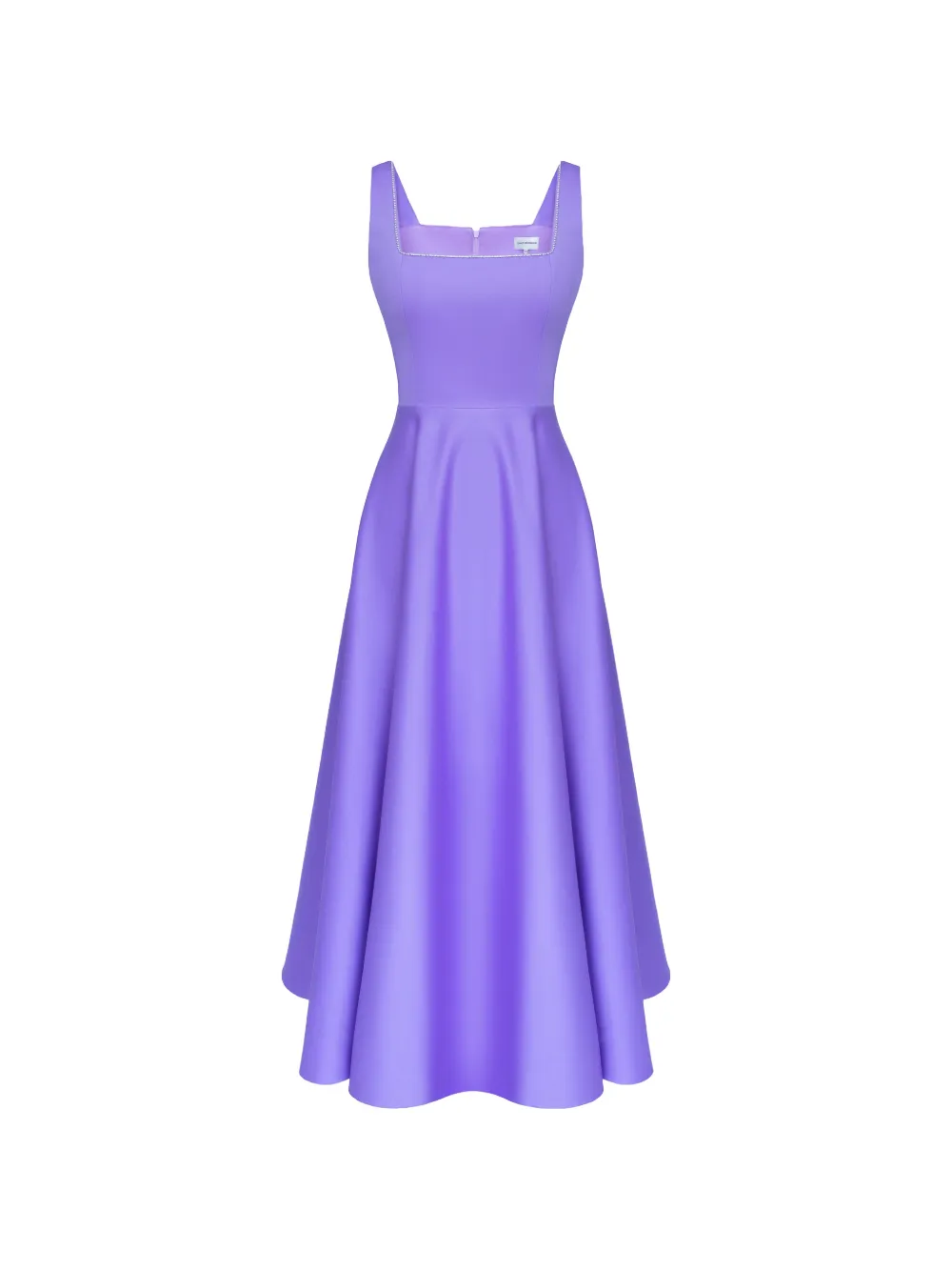 POST MERIDIEM crystal-embellished midi dress - Violett