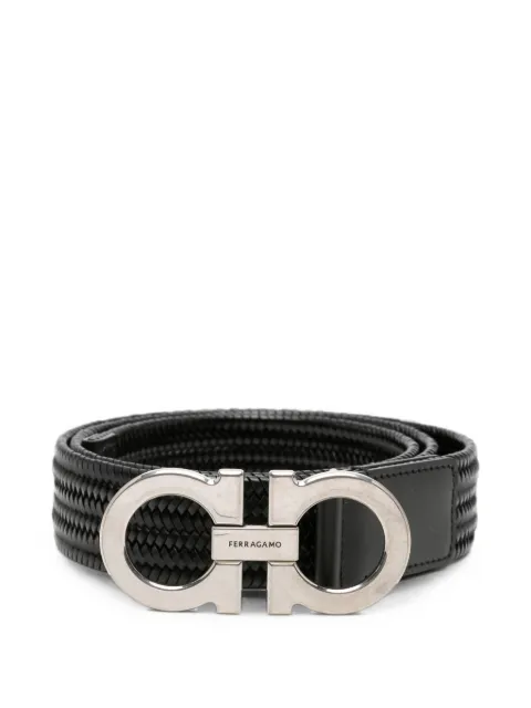Ferragamo Gancini woven belt