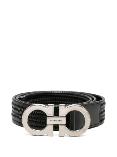 Ferragamo Gancini woven belt