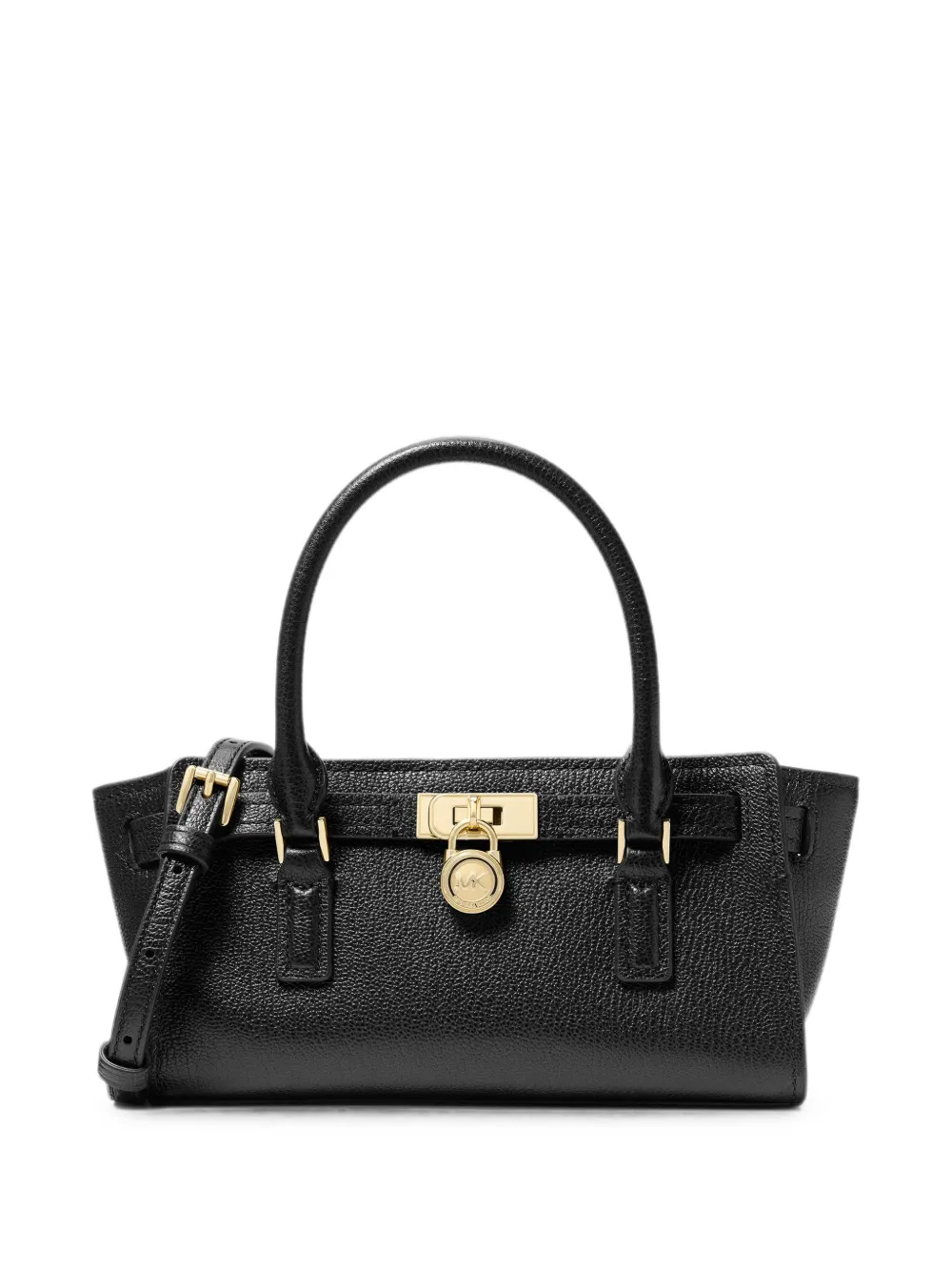 Michael Michael Kors Hamilton Moderne extra-small leather crossbody bag - Nero