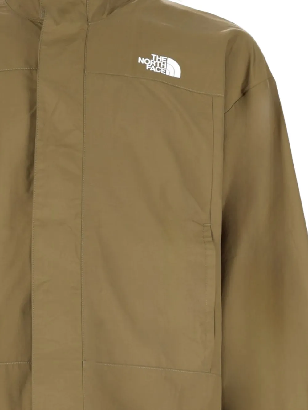 The North Face logo-print high-neck reversible jacket Bruin