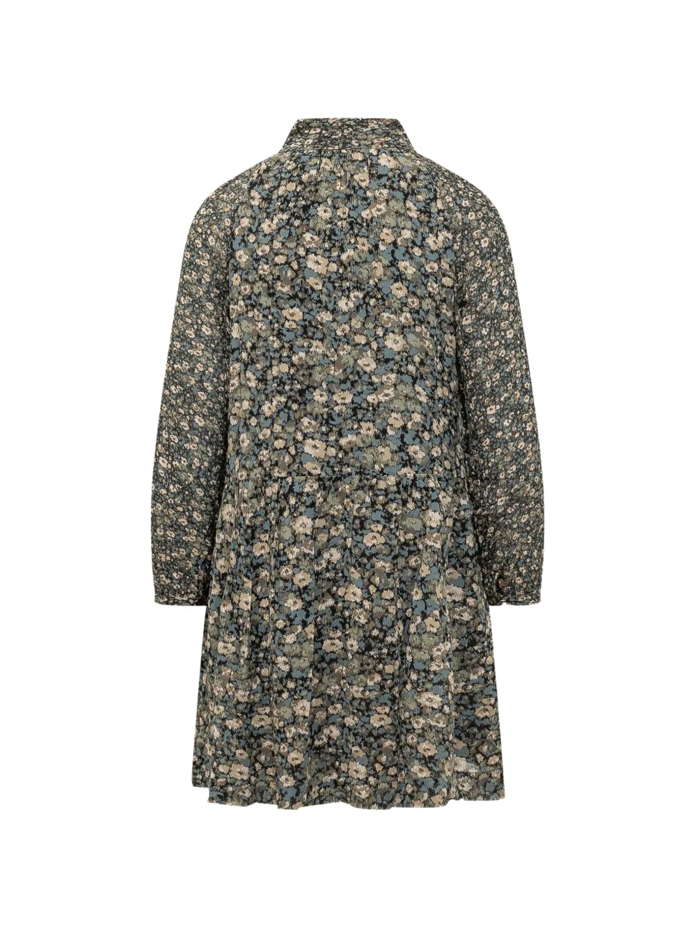 Ba&Sh Kimia mini-jurk met bloemenprint en ruches Groen