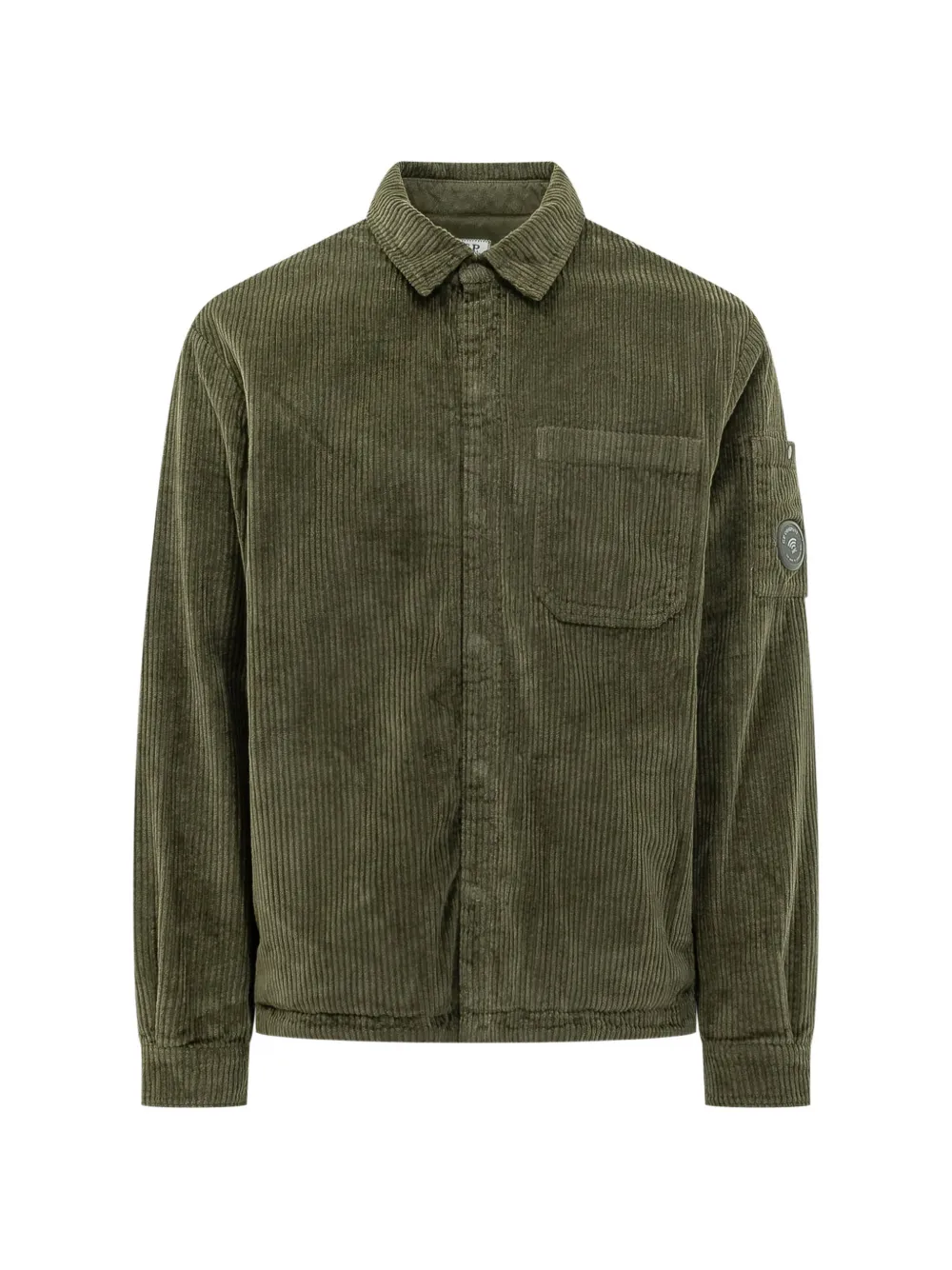 C.P. Company corduroy padded shrt jacket - Vert
