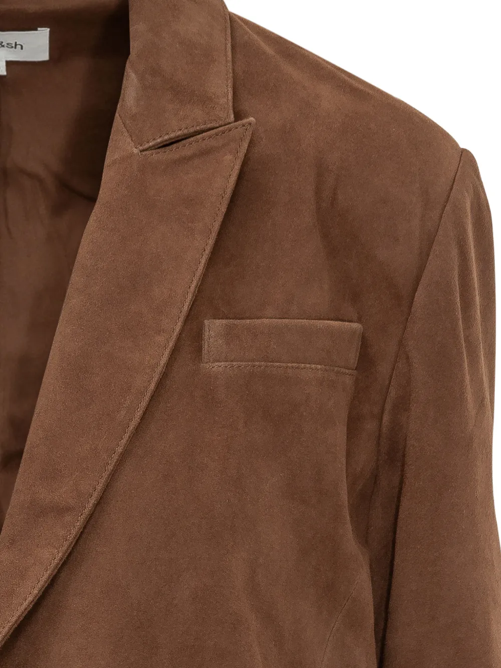 Ba&Sh Mosty notched-lapels jacket Bruin