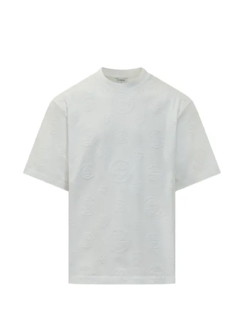 Casablanca monogram-embossed T-shirt
