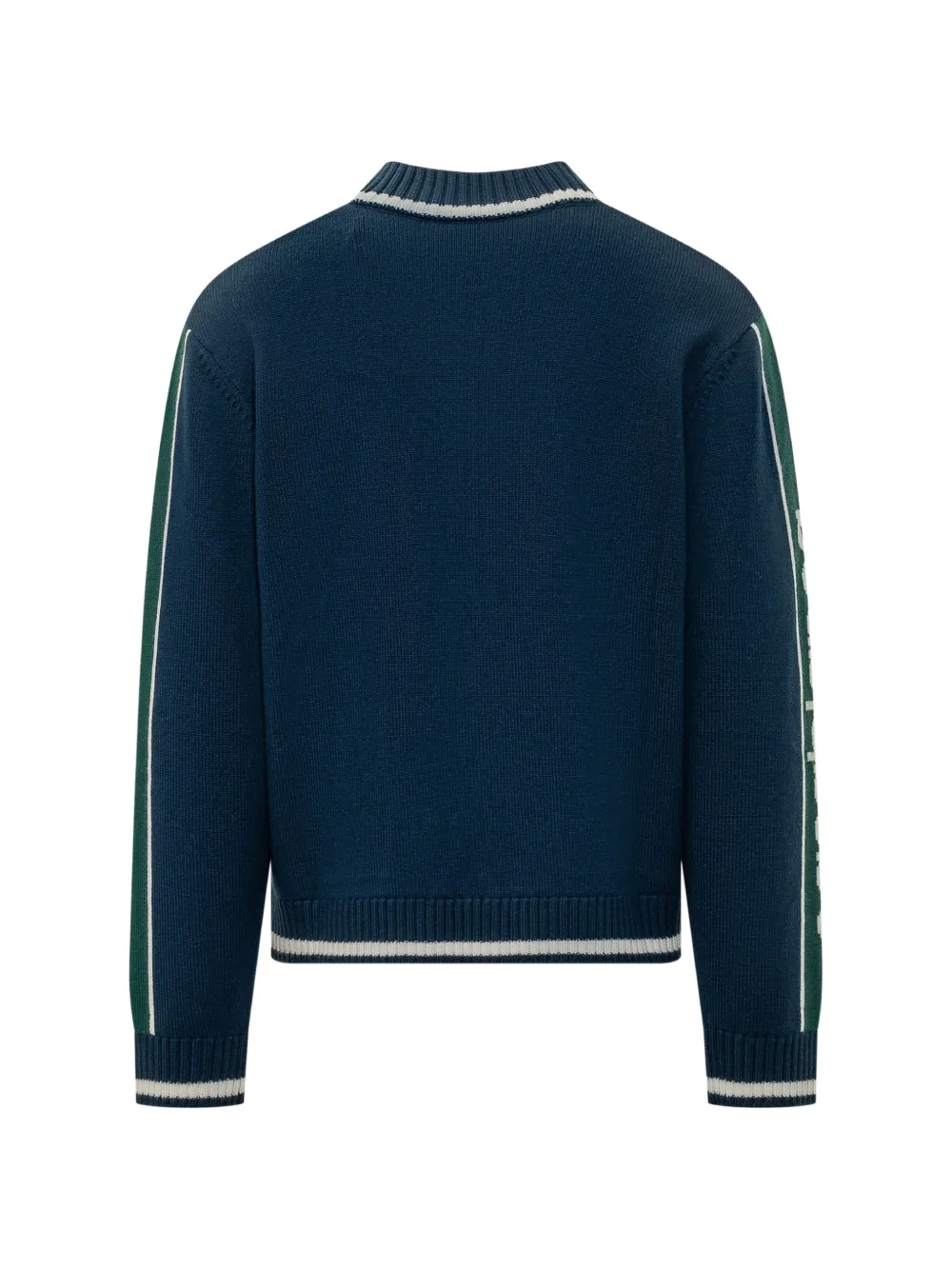 Casablanca Pyramid wollen jacquardjack Blauw