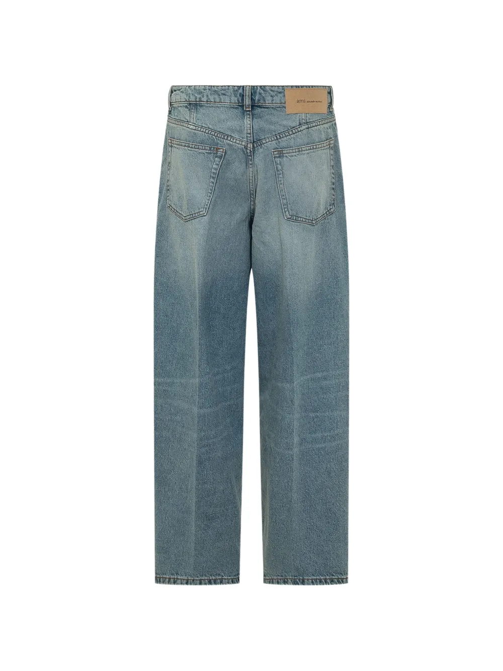 AMI Paris Jeans met ballonpijpen Blauw