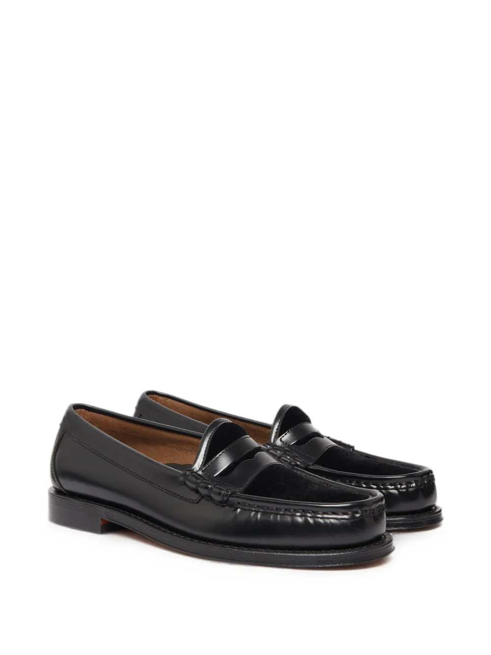 G.H.Bass Weejuns Lincoln snaffle loafers Zwart