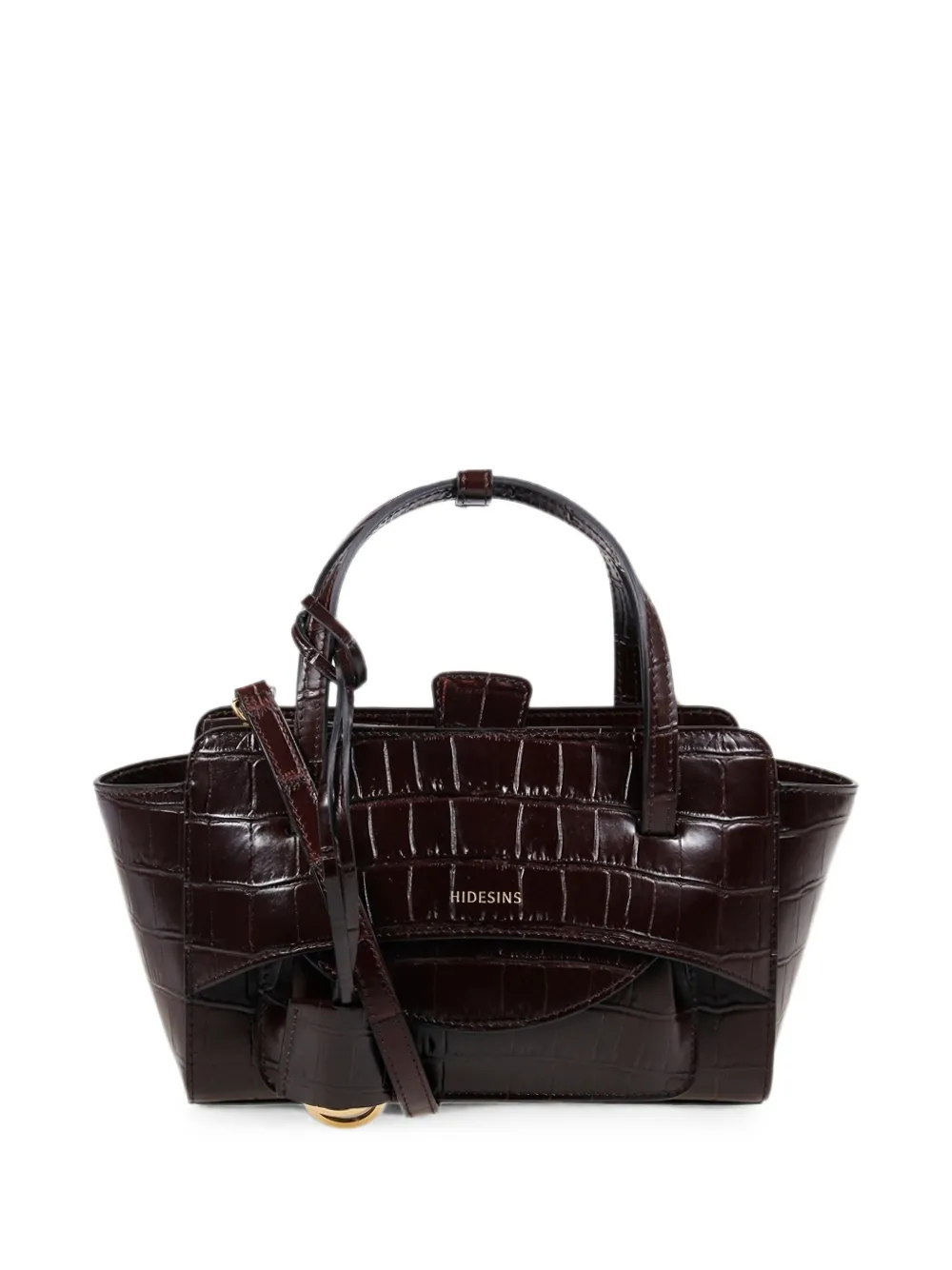 HIDESINS croc-effect tote bag · OS