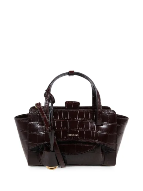 HIDESINS tote con efecto de piel de cocodrilo