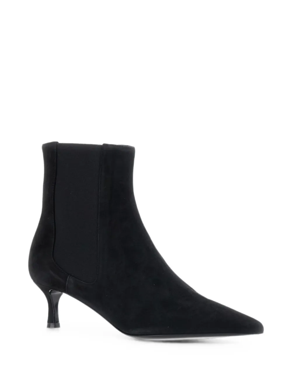 Pollini pointed-toe ankle boots Zwart