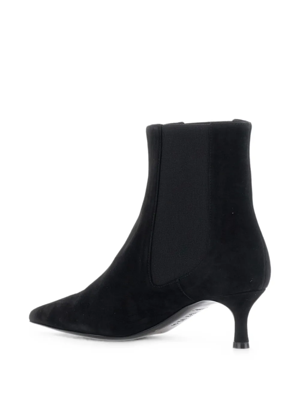 Pollini pointed-toe ankle boots Zwart
