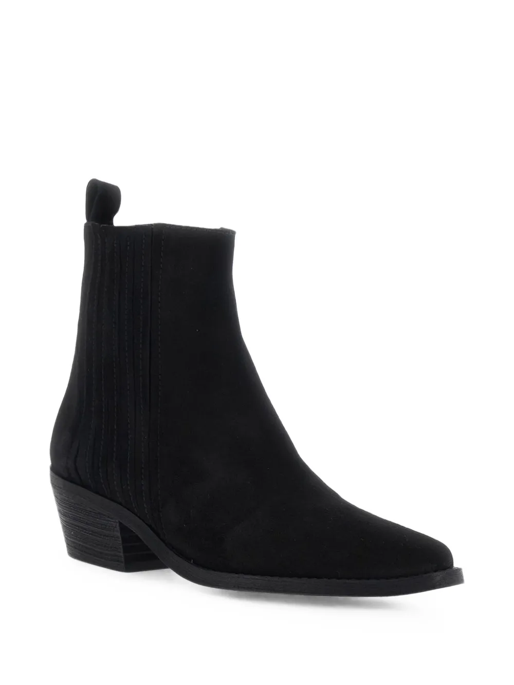 Pollini pointed-toe ankle boots Zwart